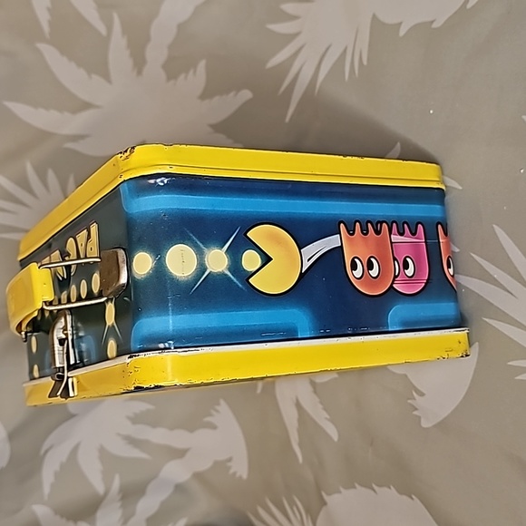 Vintage Aladdin 1980 PAC-MAN Video Game Metal Lunchbox - Picture 9 of 11